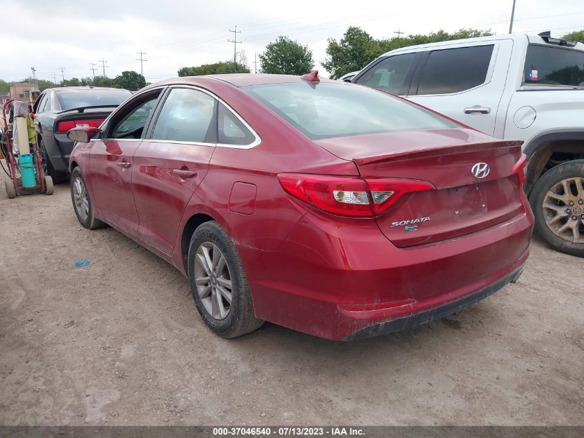 2016 HYUNDAI SONATA 2.4L SE - 5NPE24AF6GH353589