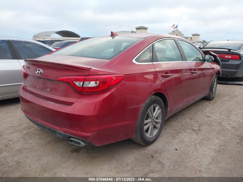 2016 HYUNDAI SONATA 2.4L SE - 5NPE24AF6GH353589