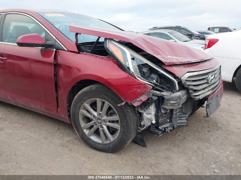 2016 HYUNDAI SONATA 2.4L SE - 5NPE24AF6GH353589