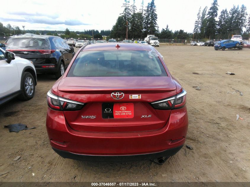 2019 TOYOTA YARIS SEDAN XLE 3MYDLBYV3KY510986