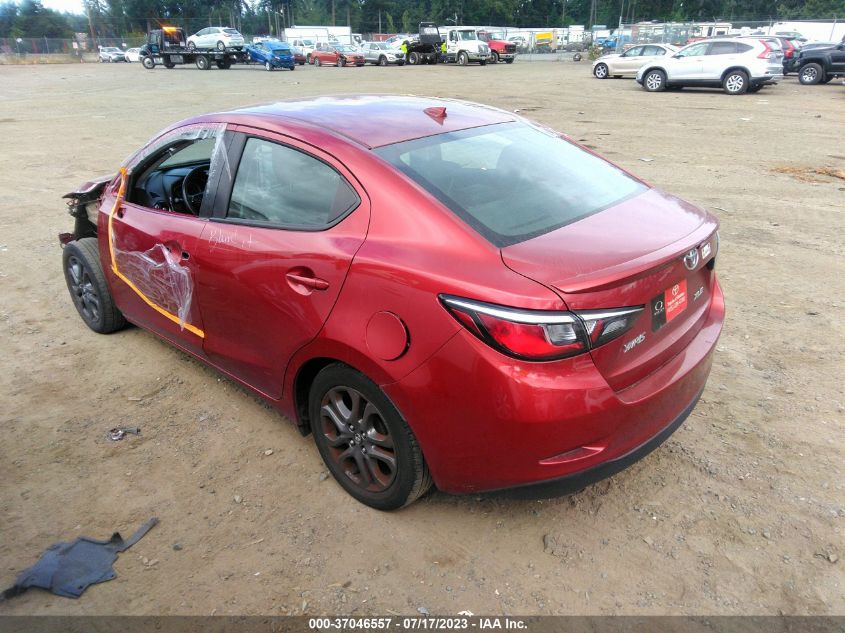 2019 TOYOTA YARIS SEDAN XLE 3MYDLBYV3KY510986