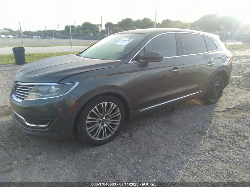 VIN 2LMPJ6LR8JBL30722 2018 LINCOLN MKX RESERVE