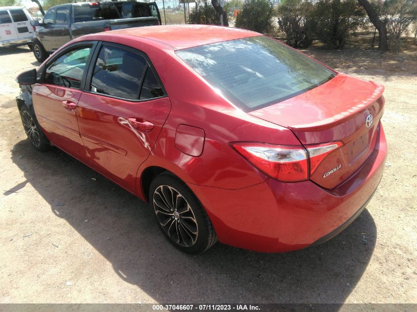2015 TOYOTA COROLLA L/LE/S/S PLUS/LE PLUS - 5YFBURHE7FP326085