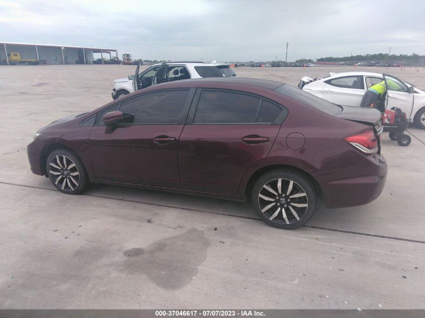 2015 HONDA CIVIC SEDAN EX-L - 2HGFB2F9XFH546090
