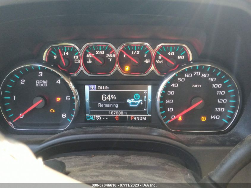 2016 CHEVROLET SILVERADO 1500 HIGH COUNTRY - 3GCUKTEC1GG229163