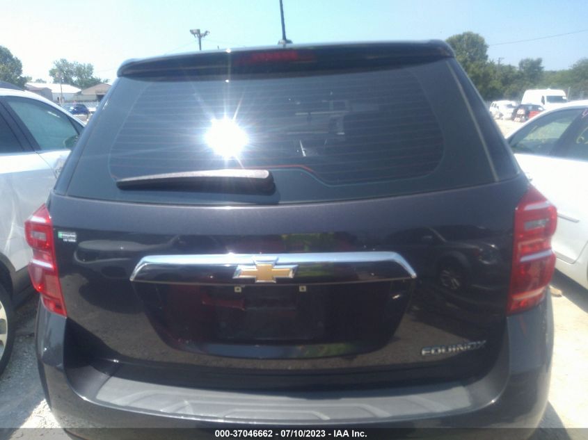 2016 CHEVROLET EQUINOX LS - 2GNALBEK8G6157639