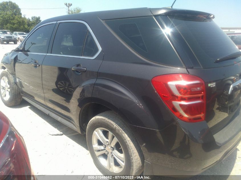 2016 CHEVROLET EQUINOX LS - 2GNALBEK8G6157639