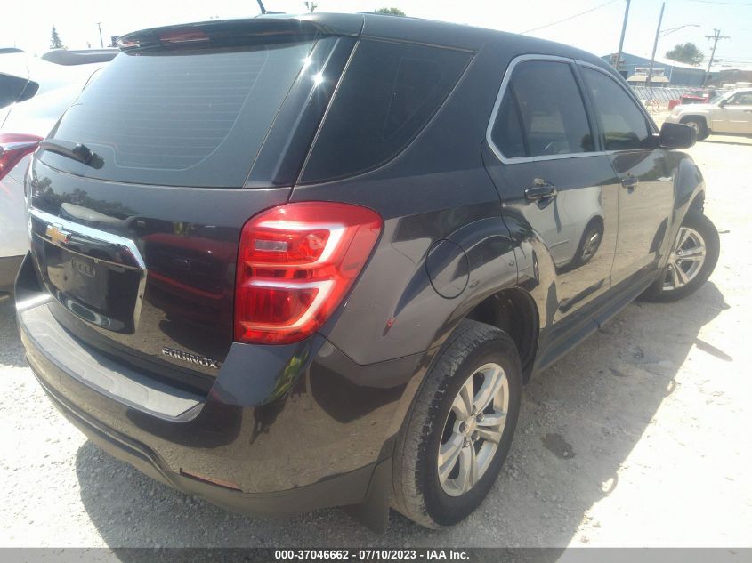 2016 CHEVROLET EQUINOX LS - 2GNALBEK8G6157639