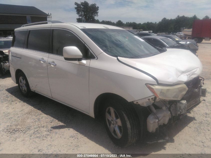 2014 NISSAN QUEST SV - JN8AE2KP5E9106821