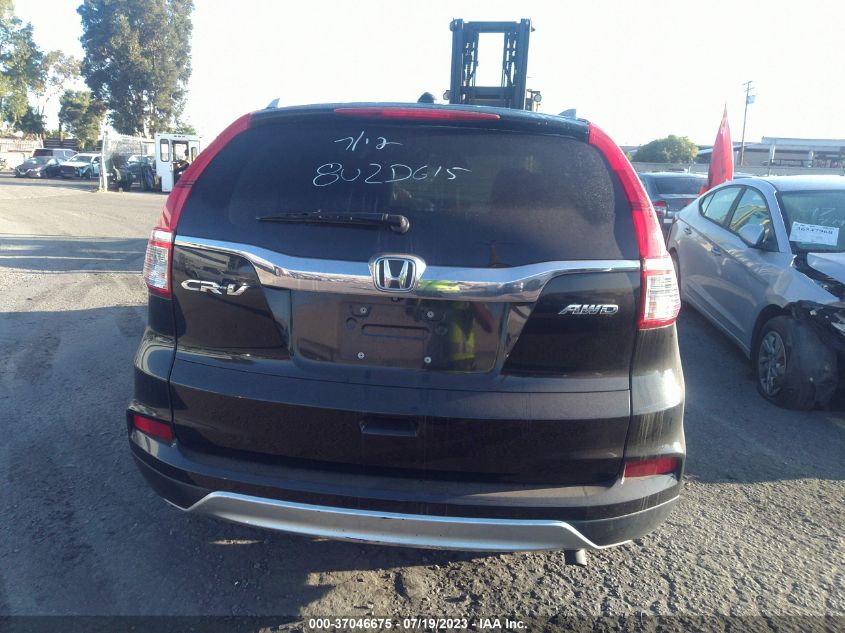 2015 HONDA CR-V EX-L - 5J6RM4H70FL011070