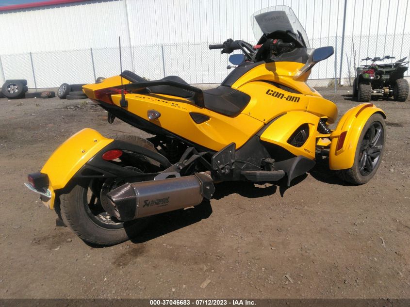 2013 CAN-AM SPYDER ROADSTER ST/STS/ST LIMITED 2BXNCBC18DV000313
