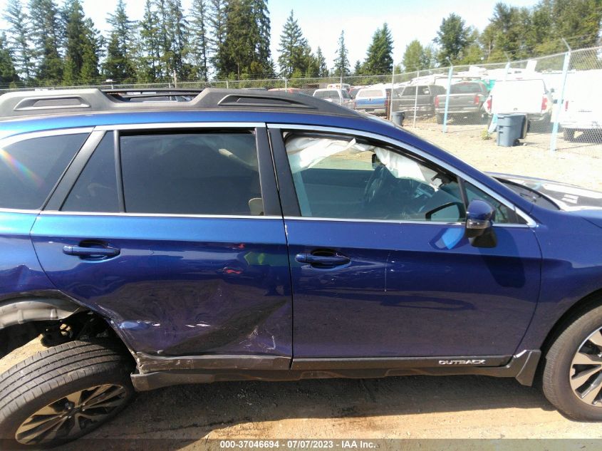 2017 SUBARU OUTBACK LIMITED - 4S4BSENC1H3428006