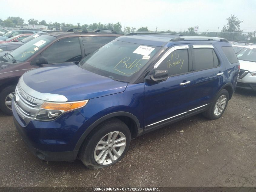2014 FORD EXPLORER XLT - 1FM5K7D90EGA55673