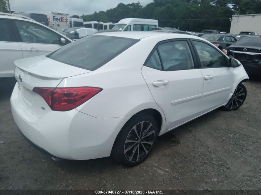 2017 TOYOTA COROLLA L/LE/XLE/SE - 2T1BURHE7HC781943
