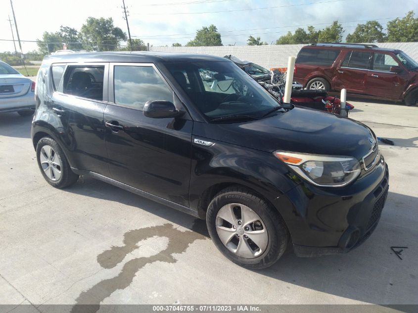 2016 KIA SOUL BASE - KNDJN2A29G7306147