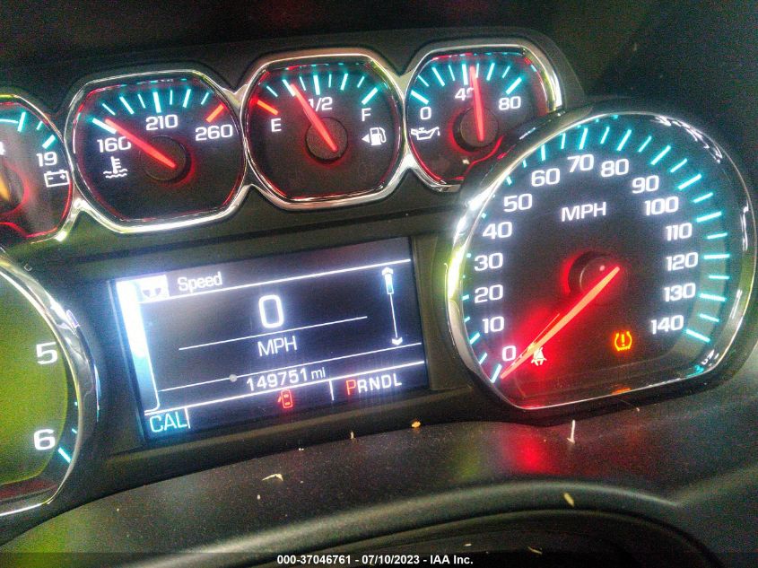 2017 CHEVROLET SILVERADO 1500 LT - 1GCPCREC2HF121263