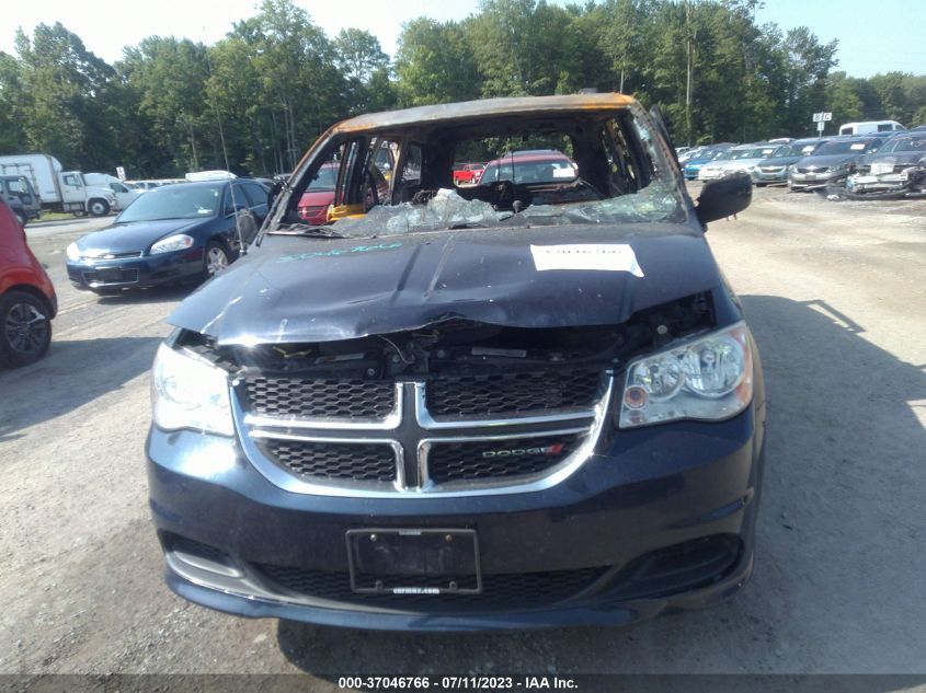 2013 DODGE GRAND CARAVAN SXT - 2C4RDGCG8DR641020