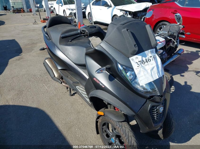 2021 PIAGGIO MP3 500 - ZAPTA10X4M5000166