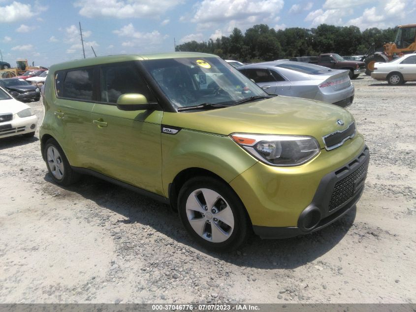 2015 KIA SOUL BASE - KNDJN2A25F7762600