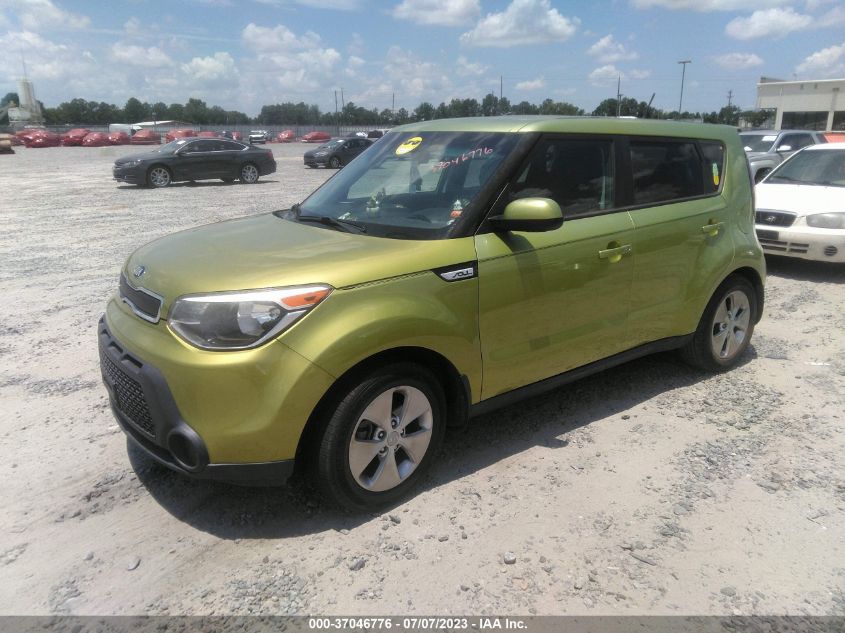 2015 KIA SOUL BASE - KNDJN2A25F7762600
