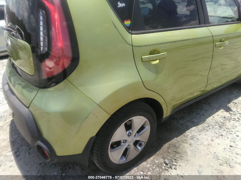 2015 KIA SOUL BASE - KNDJN2A25F7762600