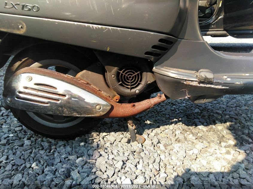2010 VESPA LX 150 ZAPM448F1A5019276