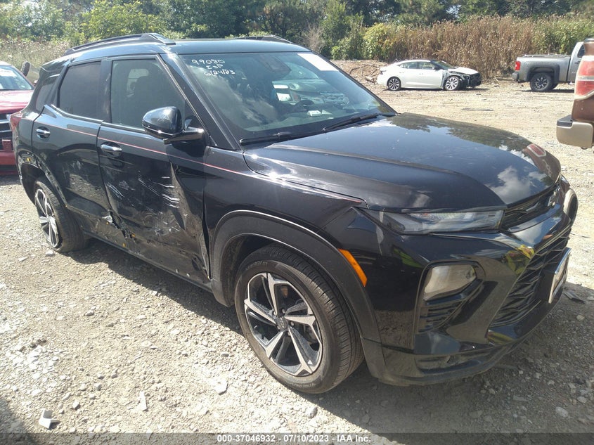 VIN KL79MTSL6NB034263 2022 CHEVROLET TRAILBLAZER RS