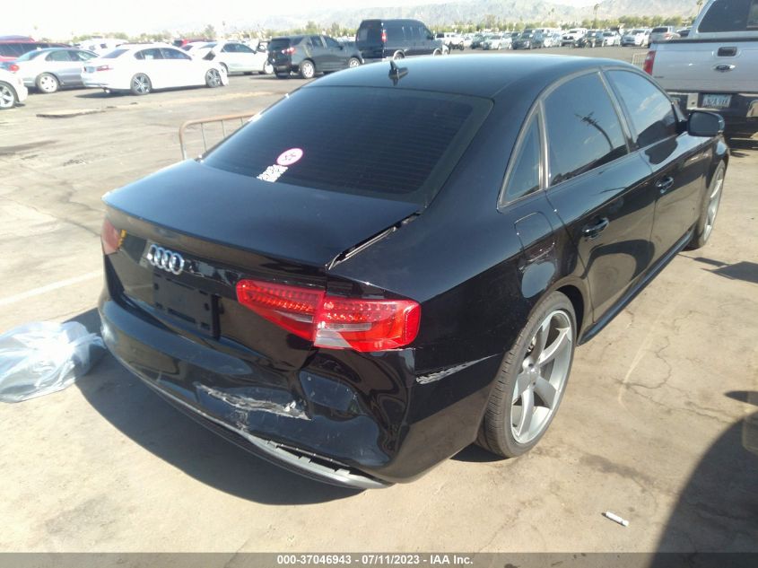 2014 AUDI A4 PREMIUM PLUS - WAUFFAFL6EN020731