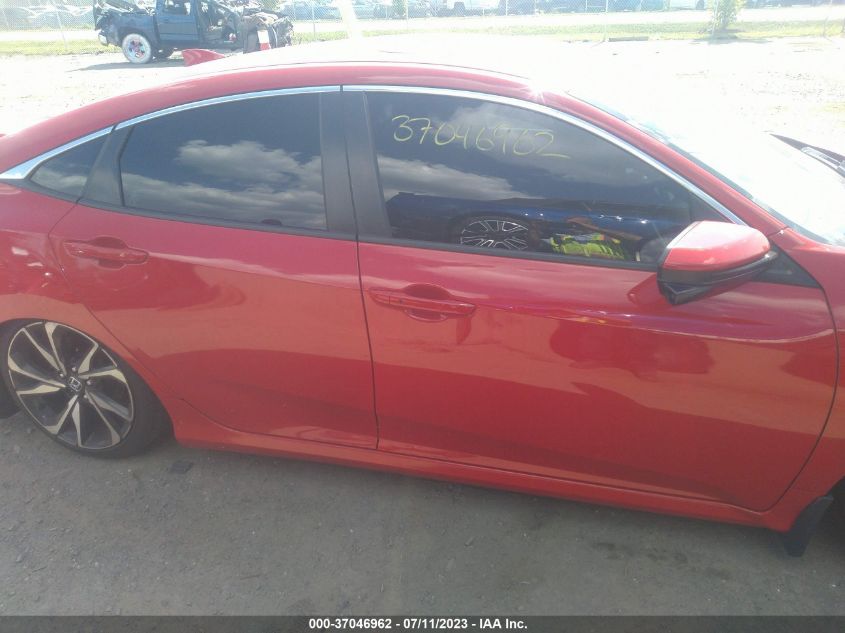 2018 HONDA CIVIC SI SEDAN 2HGFC1E5XJH708346