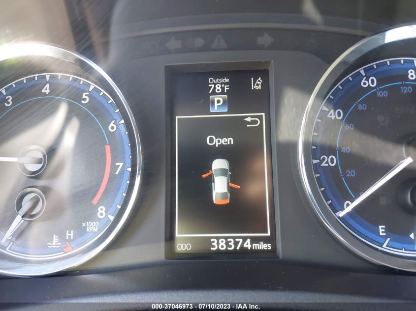 2019 TOYOTA COROLLA L/LE/SE/XLE/XSE - 2T1BURHEXKC160154