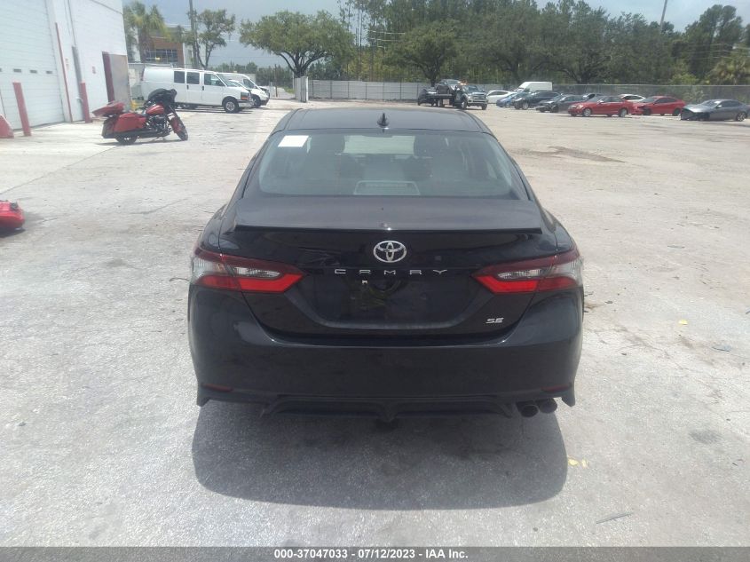 2022 TOYOTA CAMRY SE - 4T1G11AK6NU661612