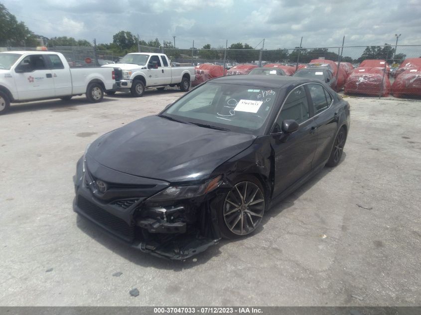 2022 TOYOTA CAMRY SE - 4T1G11AK6NU661612