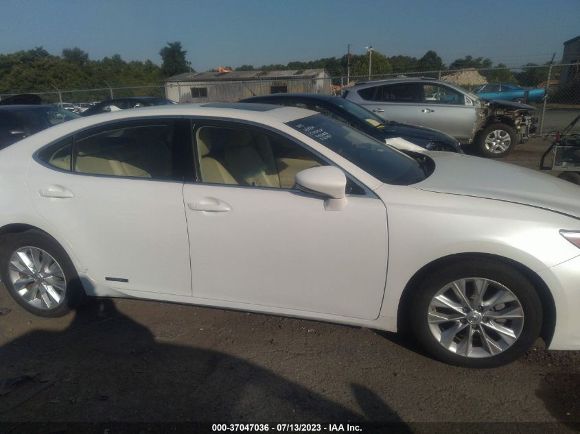 2013 LEXUS ES 300H HYBRID - JTHBW1GG1D2032870