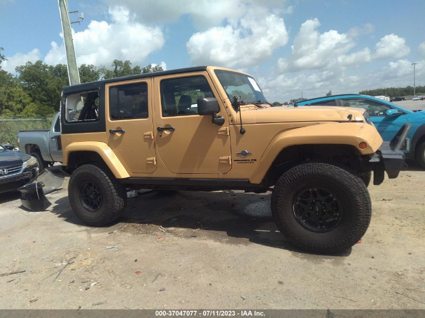 2014 JEEP WRANGLER UNLIMITED FREEDOM EDITION - 1C4BJWDG9EL206326