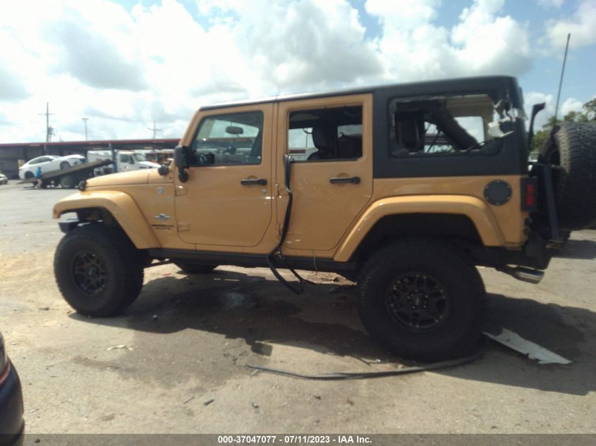 2014 JEEP WRANGLER UNLIMITED FREEDOM EDITION - 1C4BJWDG9EL206326