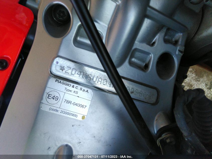 2021 APRILIA RS 660 ZD4KSUA04MS000980