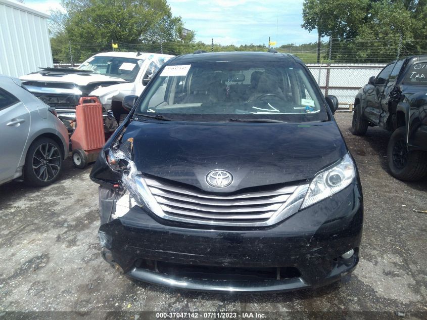 2017 TOYOTA SIENNA XLE/LIMITED - 5TDYZ3DCXHS838740