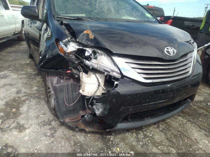 2017 TOYOTA SIENNA XLE/LIMITED - 5TDYZ3DCXHS838740