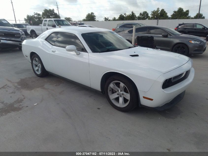 2013 DODGE CHALLENGER SXT - 2C3CDYAG9DH540450