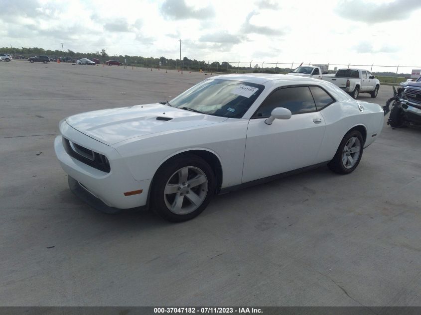 2013 DODGE CHALLENGER SXT - 2C3CDYAG9DH540450