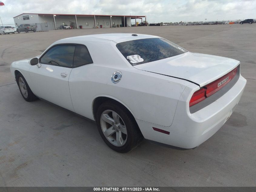 2013 DODGE CHALLENGER SXT - 2C3CDYAG9DH540450