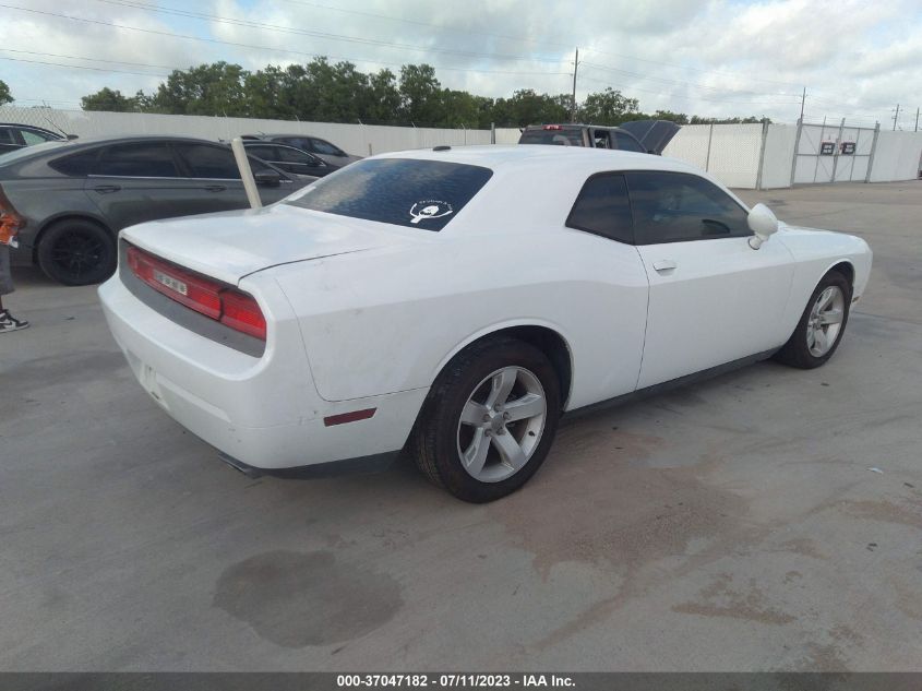 2013 DODGE CHALLENGER SXT - 2C3CDYAG9DH540450