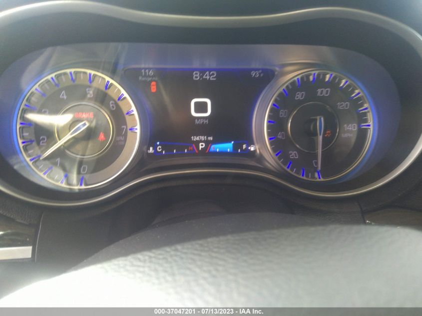 2016 CHRYSLER 300 300C - 2C3CCAEG5GH320540