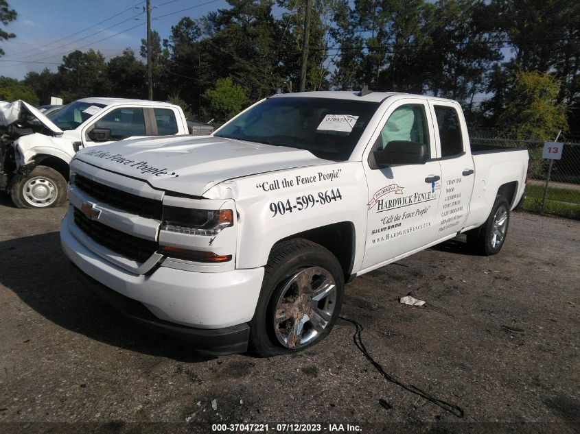 2018 CHEVROLET SILVERADO 1500 CUSTOM - 1GCRCPEH5JZ140564