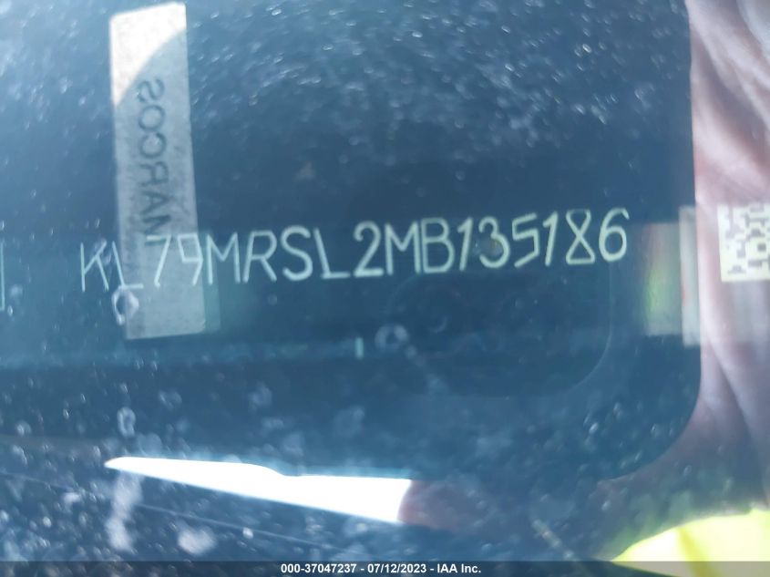 2021 CHEVROLET TRAILBLAZER LT - KL79MRSL2MB135186