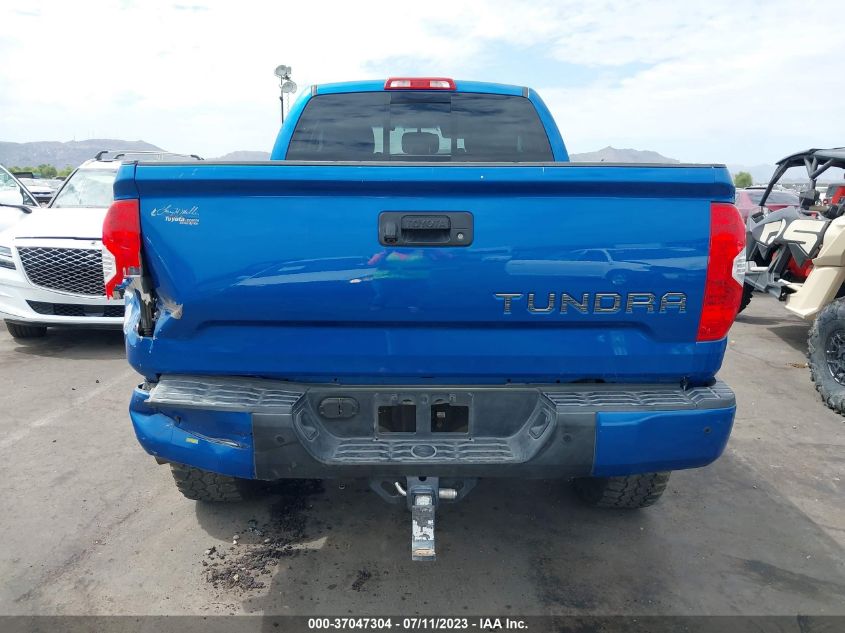 2016 TOYOTA TUNDRA 4WD TRUCK SR5 - 5TFUW5F12GX504273