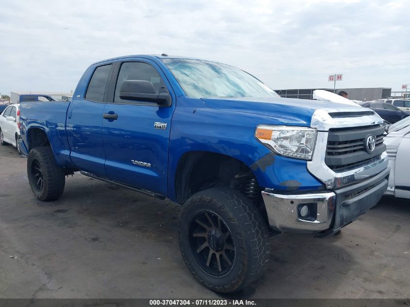 2016 TOYOTA TUNDRA 4WD TRUCK SR5 - 5TFUW5F12GX504273