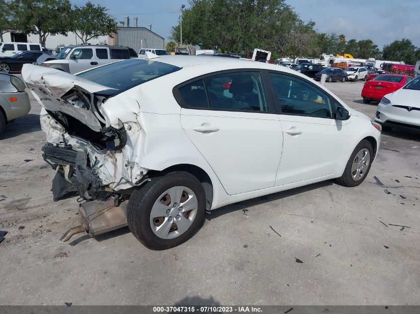 2017 KIA FORTE LX - 3KPFK4A71HE043756