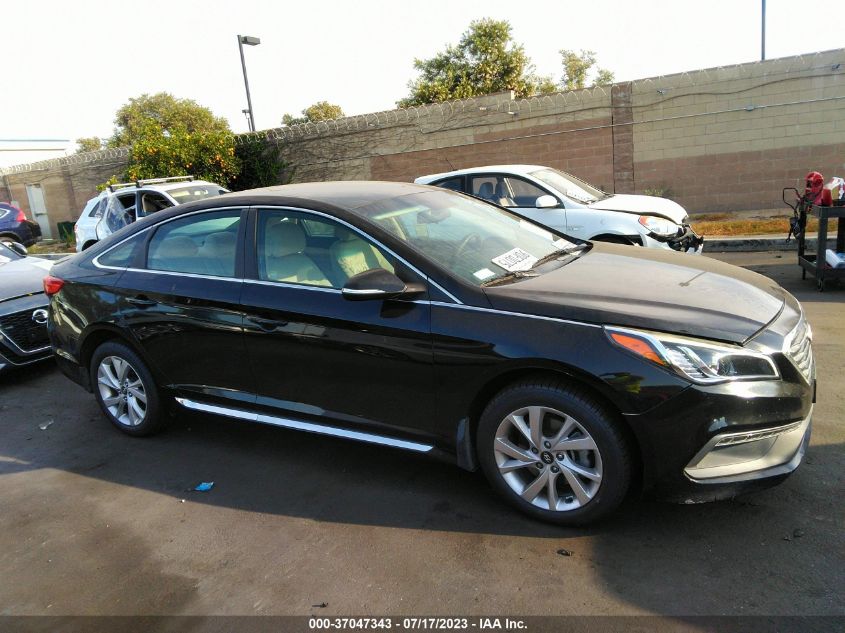 2017 HYUNDAI SONATA SPORT - 5NPE34AF7HH505197