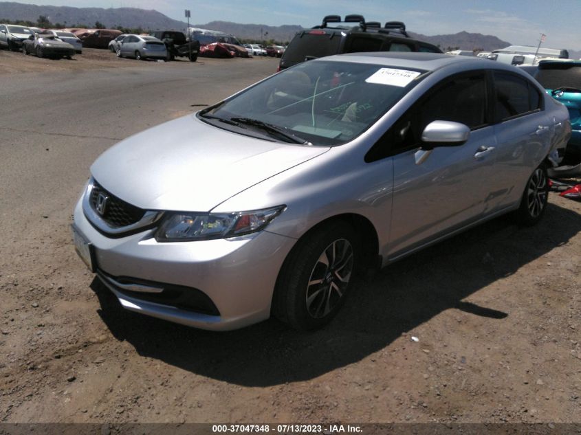 2015 HONDA CIVIC SEDAN EX - 19XFB2F85FE009953